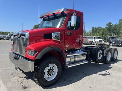Western Star 47X Tri Axle Cab & Chassis Truck - Detroit, 525HP, Automatic