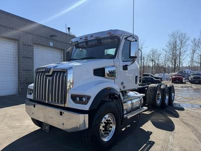 Western Star 47X Tri Axle Cab & Chassis Truck - Detroit, 525HP, Automatic