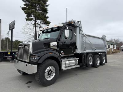 Western Star 47X Tri Axle Cab & Chassis Truck - Detroit, 525HP, Automatic