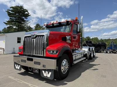 Western Star 49X Tri Axle Day Cab Truck - Detroit 600HP, 18 Speed Manual