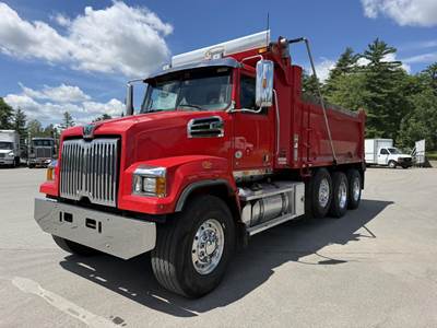 Western Star 4700 Tri Axle Dump Truck - Detroit 505HP, 6 Speed Allison Rds Automatic