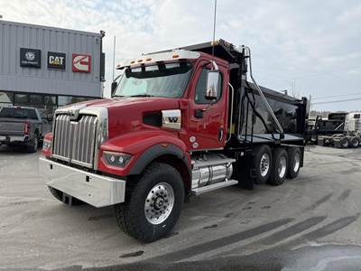 Western Star 47X Tri Axle Dump Truck - Detroit 525HP, Automatic