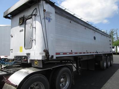 MAC 34 ft End Dump Trailer - Tri Axle