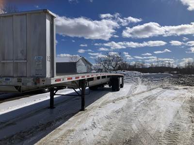 Fontaine Revolution 48x102 Aluminum Flatbed Trailer - Air Ride, Fixed Axle