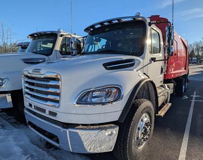 Freightliner M2 106 Tandem Axle Garbage Truck - Cummins, 360HP, Automatic