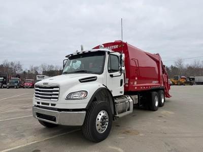 Freightliner M2 106 Tandem Axle Garbage Truck - Cummins, 360HP, Automatic