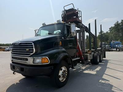Sterling LT9500 Truck-Mounted Log Loader