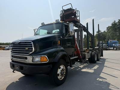 Sterling LT9500 Tri Axle Logging Truck - Mercedes-Benz, 460HP, Manual