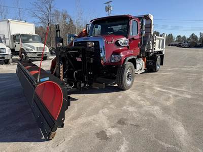 Freightliner 108SD Plow / Spreader Truck - Cummins, 370HP, Automatic