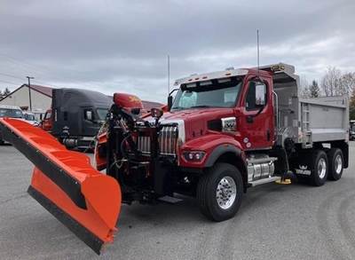 Western Star 47X Plow / Spreader Truck - Detroit, 470HP, Automatic