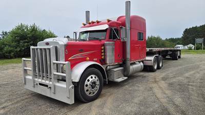 Peterbilt 379X Sleeper Semi Truck - Mid Roof Sleeper, Caterpillar 650HP