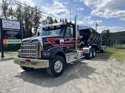 Western Star 49X Sleeper Semi Truck - Detroit 600HP, 18 Speed Manual