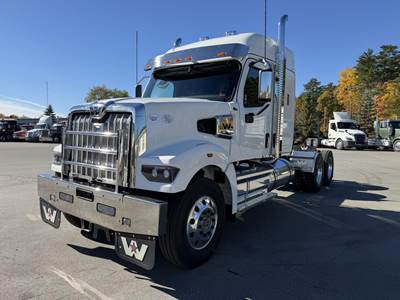Western Star 49X Sleeper Semi Truck - 48" Mid Roof Sleeper, Detroit 600HP