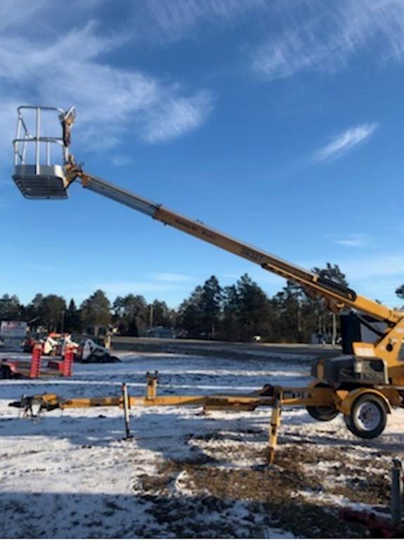 2010 Haulotte 3632T Towable Boom Lift For Sale, 424 Hours Minneapolis