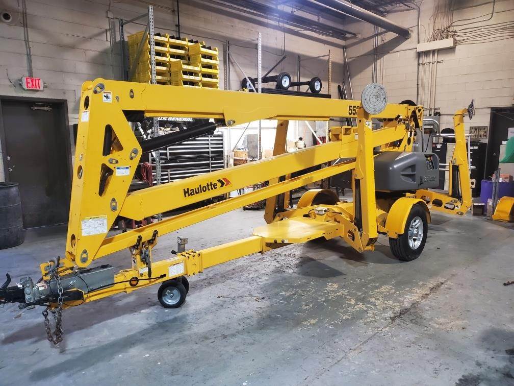 2016 Haulotte 5533A Towable Boom Lift For Sale, 220 Hours Archbold