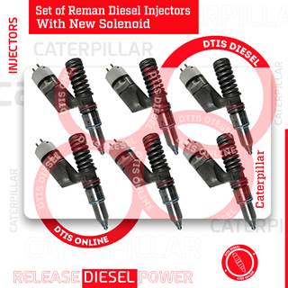 10R1274 (C-11/C-13) – 6 INJECTORS SET – $1,200.00 + $900.00 CORE FREE SHIPPING IN ALL ORDERS