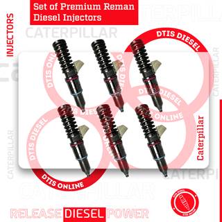10R6162 (C-13) – SET OF PREMIUM REMAN DIESEL INJECTORS – 6 INJECTORS SET – $1,200.00 + $1,200.00 CORE FREE SHIPPING IN ALL ORDERS