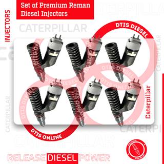 10R-3147 (C-11/C-13) - Set of Premium Reman Diesel Injectors - 6 Injectors Set - $1,200.00 + $900.00 Core Free Shipping in all orders