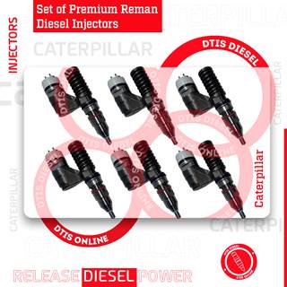0R9591 (3176) – Set of Premium Reman Diesel Injectors – 6 Injectors Set – $1,200.00+$900.00 Core Charge Free Shipping in all orders