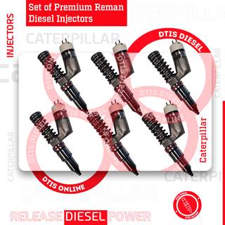 10R7230 (C18 Marines) – Set of Premium Reman Diesel Injectors – 6 Injectors Set – $1,950.00 + $1,200.00 Core Free Shipping in all orders