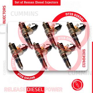 3411766 (N14) – 6 INJECTORS SET – $1200.00 + $900.00 CORE FREE SHIPPING IN ALL ORDERS