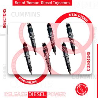 5263305 (ISC) – 6 INJECTORS SET – $1,350.00 + $600.00 CORE FREE SHIPPING IN ALL ORDERS
