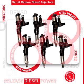 0950005284 HINO – 6 INJECTORS SET – $2,100.00 FREE SHIPPING IN ALL ORDERS