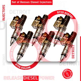 5236952 (S-60 12.7) – 6 INJECTORS SET – $1500.00 + $600.00 CORE FREE SHIPPING IN ALL ORDERS