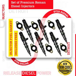 0445120540 – 6 INJECTORS SET – $1,800.00 + $600.00 CORE FREE SHIPPING IN ALL ORDERS