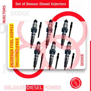 0986435505 (2004 1/2 – 2007) – 6 INJECTORS SET – $1,500.00 + $600.00 CORE FREE SHIPPING IN ALL ORDERS