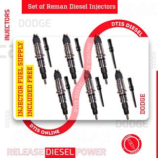 0445124071 (2022-Current) – High Output – pickup 6 Injectors Set FUEL SUPPLY INCLUDED – $1,500.00 + $600.00 Core Free Shipping in all orders