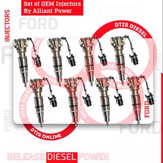 6.0 AP60900 (2004 1/2-2007) ALLIANT POWER – 8 INJECTORS SET – $1,560.00 + $800.00 CORE FREE SHIPPING IN ALL ORDERS