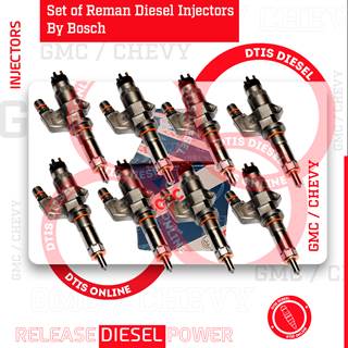 0986435502 LB7 (2001-2004 1/2) – 8 Injectors Set – $2,600.00 + $800.00 Core Free Shipping in all orders