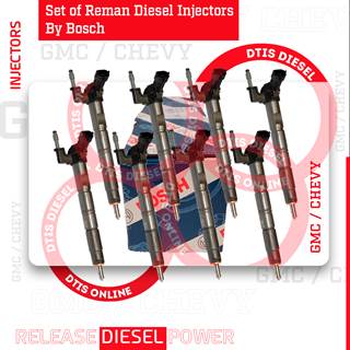 0986435409 LGH (2011-2016) by Bosch – 8 Injectors Set – $3,320.00 + $800.00 Core Free Shipping in all orders