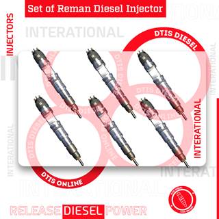 0 986 435 567 MAXXFORCE REMANUFACTURED INJECTOR – 6 INJECTORS SET – $1,500.00 + $600.00 CORE FREE SHIPPING IN ALL ORDERS