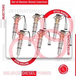 AP66995 G2.9 MAXXFORCE – 6 INJECTORS SET – $1,500.00 + $600.00 CORE FREE SHIPPING IN ALL ORDERS