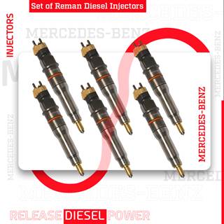 A0030179112 – 6 INJECTORS SET – $1,800.00 + $1,200.00 CORE FREE SHIPPING IN ALL ORDERS