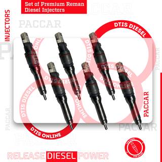 2047600 SET OF PREMIUM REMAN DIESEL INJECTORS MX13 & MX10 – 6 Injectors Set – $1,800.00 + $1,200.00 Core Free Shipping in all orders