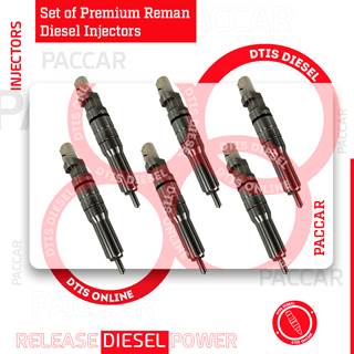 2047601 SET OF PREMIUM REMAN DIESEL INJECTORS MX13 & MX10 – 6 INJECTORS SET – $1,800.00 + $1,200.00 CORE FREE SHIPPING IN ALL ORDERS