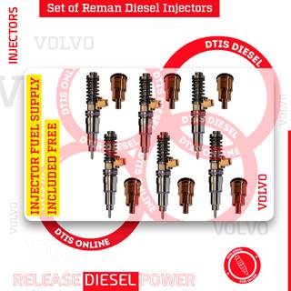 85000416 D12D 465 HP – 6 INJECTORS SET INJECTOR SLEEVE INCLUDED – $1,500.00 + $600.00 CORE FREE SHIPPING IN ALL ORDERS