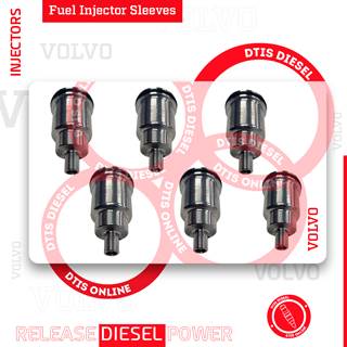 891989 6 FUEL INJECTOR SLEEVES FOR VOLVO D11F/D11H/D11J/D13F/D13H/D13J/D16F/D16H/D16J INJECTORS – $300.00