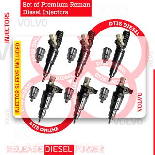 85150916 D13M HIGH PRESSURE – 6 INJECTORS SET – $2,400.00 + $900.00 CORE FREE SHIPPING IN ALL ORDERS
