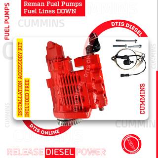 4984810 FUELPUMP ISX15 WITH 3 PISTONSACTUATOR ETR FUEL CONTROLNEW $2,200.00+$500.00 CORE FREE SHIPPING INALLORDERS INSTALLATION ACCESSORY KIT INCLUDED