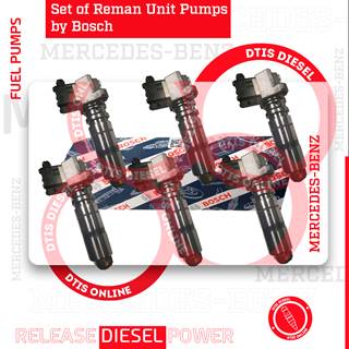 SET OF REMAN UNIT PUMP BY BOSCH 0414799005 – 6 Pumps Set – $3,600.00 + $600.00 Core Free Shipping in all orders