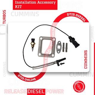 INSTALLATION ACCESSORY KIT FOR CUMMINS ISX AIR, 076, 077, 078, 079 TURBOCHARGERS – $250.00
