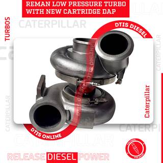 REMAN 20R0028 C15 WITH NEW CARTRIDGE DAP CATERPILLAR LOW PRESSURE TURBO – $1,400 + $600 CORE