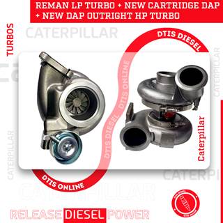 REMAN 20R0028 C15 WITH NEW CARTRIDGE DAP CATERPILLAR LP TURBO + NEW OUTRIGHT HP 20R1177 DAP C15 CATERPILLAR – $2,700 + $600 CORE