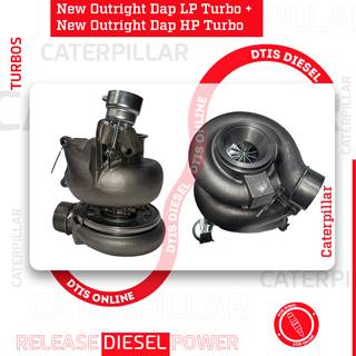 NEW OUTRIGHT DAP C15 10R2407 CATERPILLAR TWIN TURBO – HIGH PRESSURE + NEW OUTRIGHT DAP C15 10R1888 CATERPILLAR TWIN TURBO – LOW PRESSURE – $ 2,400.00