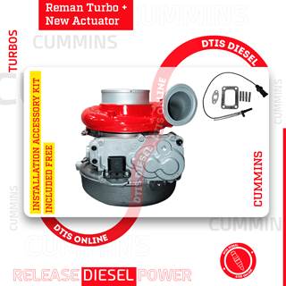 CUMMINS 6.7 REBUILT TURBO #5604175 – $2,465.00+$600.00 CORE – WITH NEW CALIBRATED ACTUATOR INCLUDED