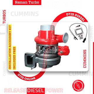4039124 REMAN TURBO DIESEL FOR CUMMINS ISL – ISC – $1,400.00+$600.00 CORE DEPOSIT – WITH INSTALLATION ACCESSORY KIT INCLUDED